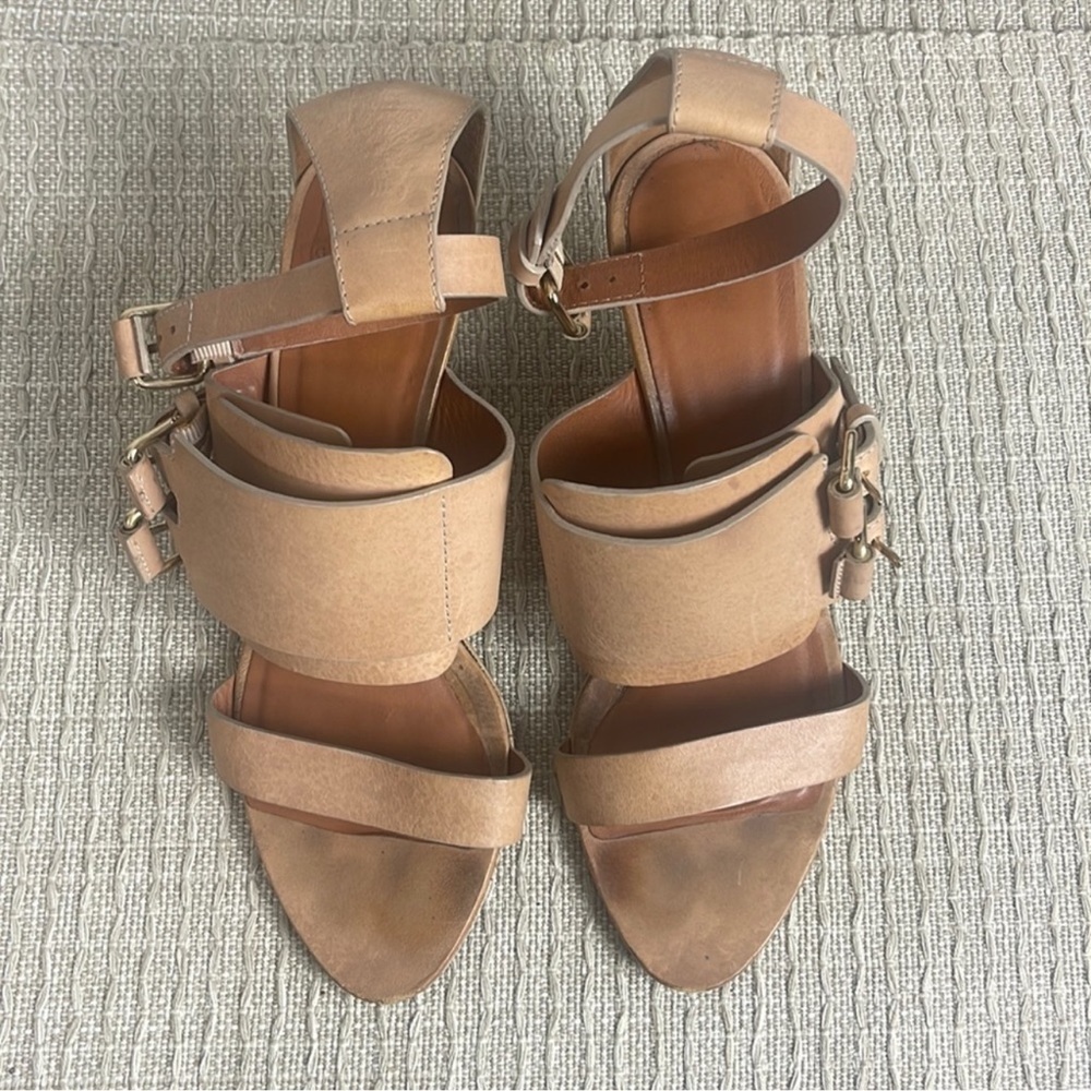 Givenchy buckle heeled sandals